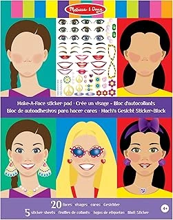 Melissa & Doug - Çıkartma Kitabı, Yüzler (14195) ürün görseli 1