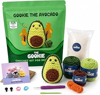 Avokado Amigurumi Tığ Kiti Örgü Seti ürün görseli 1