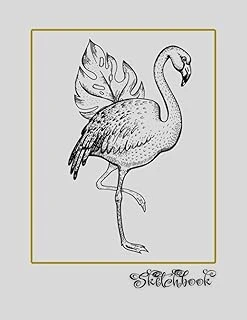 Sketchbook: Bird Sketch, Large 8.5" X 11", 110 Pages, Perfect For Everyone, Crayons, Pencils, Drawing And Sketching ürün görseli 1