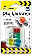 Automix Fişli Sigorta Seti 5’Li | Araç Elektrik Sistemi Koruma Seti ürün görseli 1