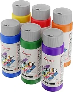 Red Ara Renkler Akrilik Boya 6'Lı Set 6X60 Ml ürün görseli 1