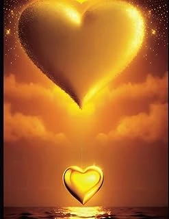 Sketch Book – Heart - 8,5X11 Inches - 120 Pages – Unlined Sheets – For Drawing, Writing, Painting, Sketching And Doodling ürün görseli 1