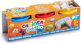 Carioca Bebek Oyun Hamuru 3 Renk X 75 Gr 1+ Yaş ürün görseli 1