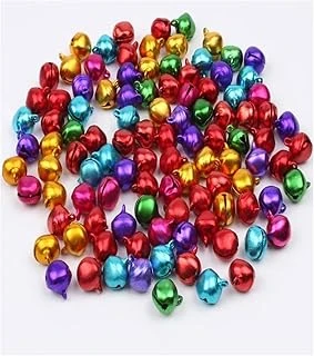 Ti̇neke 12 Mm Karişik Renk Kulplu Zil,Çan,Çıngırak,Metal Amigurumi Zili,Takı Aksesuar Yapımı (50) ürün görseli 1
