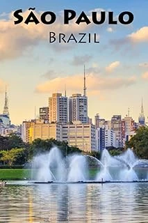 I Don'T Need Therapy, I Just Need To Go To São Paulo: A Blank Sketchbook For Artists, Drawing, Doodling, Writing, And Recording Your Travels And ... Lovers.: 100 Pages, 6X9 Matte ürün görseli 1