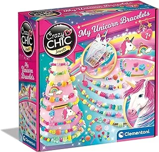 - Crazy Chic-My Unicorn Bileklik-Kit Te, Yapım Seti, 7 Yaş Oyun, Çocuk Arkadaşlık Bileklikleri, Yaratıcı El Sanatları, Çok Renkli, 18792 ürün görseli 1