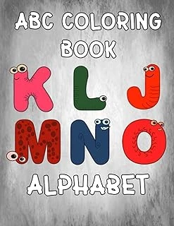 Abc Coloring Book : Alphabet - Large (8.5 X 11 Inches) ürün görseli 1