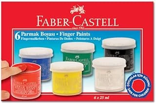 Faber-Castell Parmak Boyası 6 Renk (160402) ürün görseli 1
