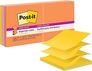 Post-It S Per Yap A L R Notlar 3" X 3" 6/Paket Rio De Janeiro W/90 Sayfa ürün görseli 1