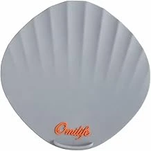 Omilife Koku Böcek Önleyici Gider Kapağı, Silikon Drenaj Tıkacı, Gider Koruyucu Tıpa, Banyo, Mutfak, Balkon, Lavabo İçin Uyumlu Su Sızdırmaz Gider Tıkacı Deniz Kabugu Gri̇ ürün görseli 1