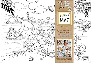 Akademi Çocuk Funny Mat - Yaz (%95 Geri Dönüşümlü) - Yeni ürün görseli 1