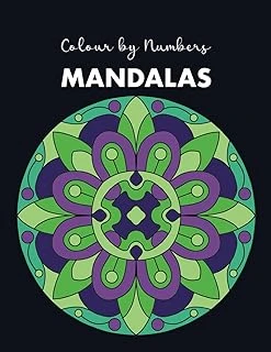 Independently Published Mandalas Colour By Numbers ürün görseli 1