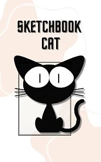 Cute Cat Kawaii Sketchbook For Girls With 80 Pages Of 5"X8" Blank Paper For Drawing, Doodling Or Learning To Draw (Sketch Books And Notebookfor Kids) ... – 2023: Cute Cat Kawaii Sketchbook For Girls ürün görseli 1