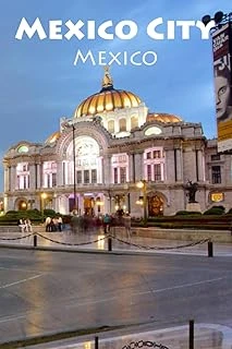 The Is Too Big To Stay In One Place, Mexico City Is Calling And I Must Go: A Blank Sketchbook For Artists, Drawing, Doodling, Writing, And ... Souls And Lovers.: 100 Pages, 6X9 Ma ürün görseli 1