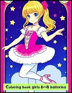 Independently Published Coloring Book Girls 6-8 Ballerina ürün görseli 1