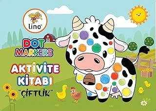 Lino Dot Markers Boyama Kitabı Çiftlik ürün görseli 1