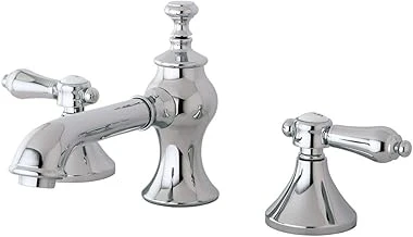 Brass Kc7061Bal Geniş Lavabo Musluğu, Pirinç Pop-Up, 12,7 Cm Ağız Erişiminde, Cilalı Krom ürün görseli 1