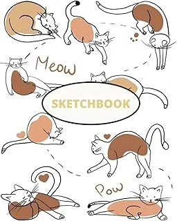 Independently Published Sketchbook: Drawing Notebook With Cats, Drawing Book (Sketchbook For Kids) (Spanish Edition) ürün görseli 1