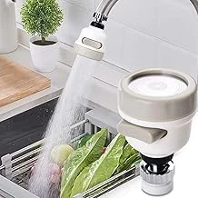 Kyrotech 360° Ayarlanabilir Musluk Başlığı – Su Tasarruflu Lavabo Ucu, 3 Farklı Püskürtme Modu, Sıçramaya Dayanıklı Tasarım | Mutfak Banyo Lavaboları İçin Döner Musluk Başlığı ürün görseli 1