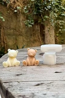 Rufus Teddy Bear Mini Tekli Mum Kalıbı (Silikon) ürün görseli 1