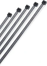 Siyah Kablo Bağı, 4.8X450Mm, 100 Adet, Cırt Kelepçe ürün görseli 1