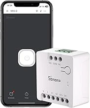Sonoff Madde Ile Wifi Mini-D Akıllı Anahtar, Ev Otomasyonu, Kuru Kontak Çıkışı, Ac Veya Dc Girişini Destekler, Uyumlu Alexa Google Home, Garaj Kapıları, Kazanlar, Dc Düşük Güç Motorları/Solenoid ürün görseli 1