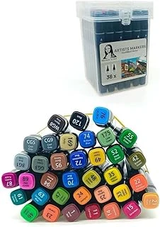 Südor Mona Lisa Touchblack Çift Uçlu Artist Marker 36 Renk ürün görseli 1