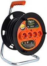 20 Metre Makaralı Uzatma Kablosu 3X2.5Mm Ttr – 4 Prizli, Ip20, Güç Göstergeli, Dayanıklı Dış Mekan İç Mekan Kullanımı Için Seyyar Elektrik Kablosu Bylion ürün görseli 1