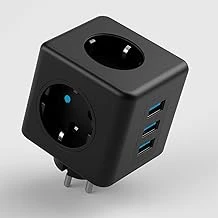 3 Prizli 2 Usb + 1 Type-C Çocuk Termal Kısa Devre Akım Korumalı Topraklı Golyat Grup Şarj Fiş Priz ürün görseli 1