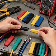 820 Parça Isı Ile Daralan Makaron Seti, Elektrik Kablo İzolasyon Koruma Kılıfı, Renkli Shrink Tube Set ürün görseli 1