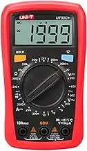Uni-T Ut33C+, Otomatik Ölçek Seçimi, Voltmetre, Ampermetre, Ac/Dc Voltaj Akım Ölçer, Direnç, Kapasitans, Sıcaklık Ile Taşınabilir Dijital Multimetre ürün görseli 1