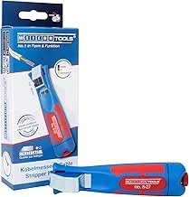 Weicon Kablo Bıçağı No. 8 – 27 | Abisoliermesser | Universal Pensesi, Ayarlanabilir Kesme Derinliği Için | Entmantler | Yuvarlak Kablo Çalışma Alanı 8 – 28 Mm Ø | Abmantler | Tüv | Mavi/Kırmızı |% 10 ürün görseli 1