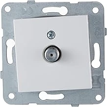 Karre/Merid Beyaz Uydu Prizi F Kon-10Db Meka+Düğ/K ürün görseli 1