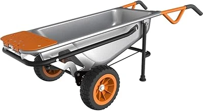 Worx Wg050 100Lt./136Kg. Profesyonel Çok Amaçlı El Arabası, Taşıma Arabası ürün görseli 1