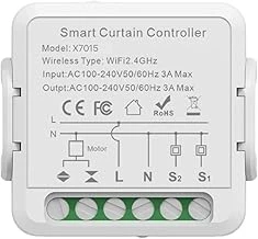 Xenon Akıllı Panjur Anahtarı Elektrikli Panjur Perde Jaluzi Için Modülü Uygulama Denetimli Panjur Şalteri Zamanlayıcı Anahtar Wi-Fi X7015 ürün görseli 1