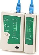 Kablo Tester Rj11 Rj45 İnternet Kablosu - Cat5/6/7/8 Ethernet Kablo Uyumlu - Ayrılabilir Remote Modül - Led Göstergeli Hatalı Bağlantı Tespiti - Hızlı/Yavaş Mod ürün görseli 1