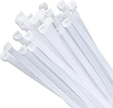 Cırt Kelepçe, 3.6X370 Mm, Beyaz, 100 Adet ürün görseli 1