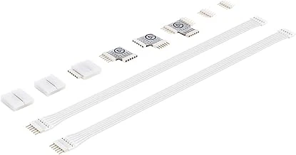 Elgato Light Strip Işık Şeridi Konnektör Seti, 2 X Clip To Clip Konnektör, 1 X Clip To Pin Konnektör, 2 X L Konnektör, 1 X T Konnektör, 2 X 20Cm Uzatma Kablosu, 2 X Pin Konnektör (10Laf9901) ürün görseli 1
