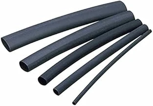 8Mm Isı Ile Daralan Makaron 2 Metre Siyah Adaptör Kalın Kablo Koruma 2:1 Daralma Oranı ürün görseli 1