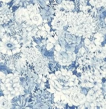 Indigo Empress Garden Peel & Stick Duvar Kağıdı ürün görseli 1