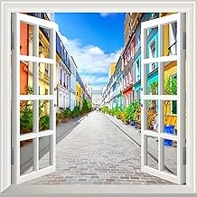 Pencere Poster Duvar Kağıdı Cremieux Paris Yapışkanlı Sticker ürün görseli 1