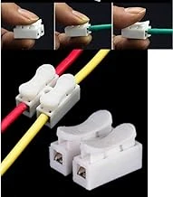 Mandallı Vidasız Sıra Buat Kablo Klemens Basmalı Tip 2 Li 2 Pin 20'Li Paket ürün görseli 1