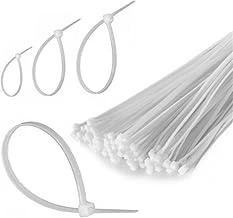 100 Adet Plastik Cırt Kelepçe Kablo Bağı Kablo Düzenleyici-4.8 X 380 Mm (5122) ürün görseli 1