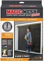 Magic Mesh Garaj - Eller Serbest Manyetik Ekran Kapısı, Tek Garaj Kapılarına Uyar - 8 9 Ayak ürün görseli 1
