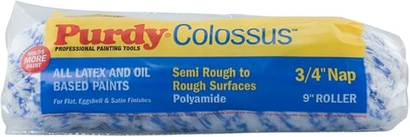 Purdy 144630094 Colussus Silindir Kapağı, 9" X 3/4" Şekerleme ürün görseli 1