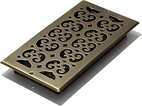 Rende Scroll Çelik Altın Kaplama Antik Duvar Ayracı ürün görseli 1