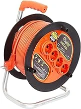 Makaralı Uzatma Kablosu 3 * 1.5Mm² 35 Mt. Turuncu Kablo ürün görseli 1
