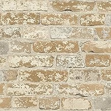 Peel & Stick Rmk9037Wp Peel & Stick Raumdekor Tuğla – Mu Doğal Duvar Dövmesi, Pvc, Renkli, 53 X 8 X 8 Cm ürün görseli 1