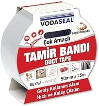 Vodaseal Çok Amaçlı Tamir Bandı, 50Mmx25Mt, Beyaz ürün görseli 1