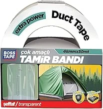 Tape Seffaf Duct Onarim Bandi, 48 Mm X 50 M, Seffaf ürün görseli 1
